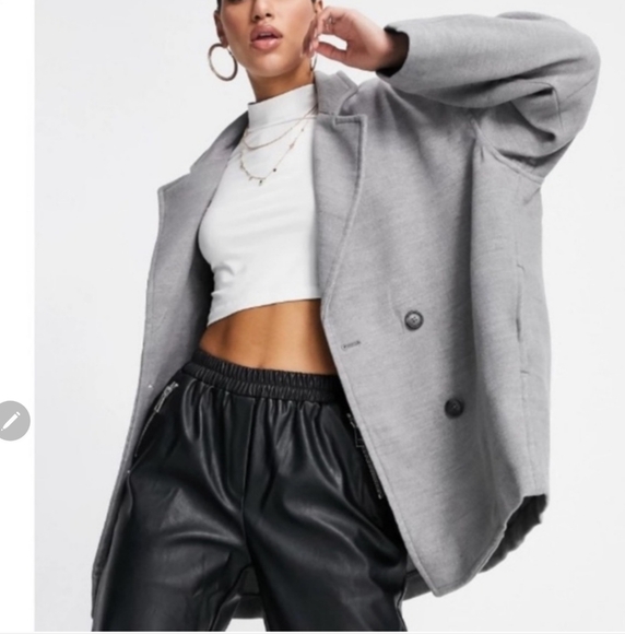 Free People Hannah Double Breasted Blazer Coat - Picture 16 of 16